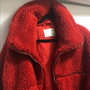 Brand new aritzia teddy jacket